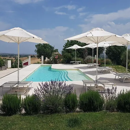 Manor In Marche With Pool & Adriatic Views Вилла Монсано